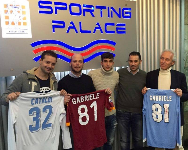 Da sinistra - Danilo Galdino (ILSQ), Fabio Cappelletti (Sporting Palace), Danilo Cataldi, Maurizio Insidioso e Giorgio Sandri
