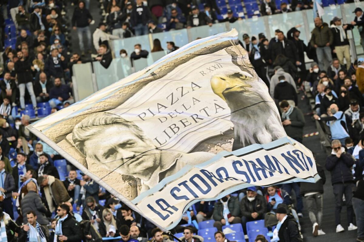 Bandiera tifosi Lazio