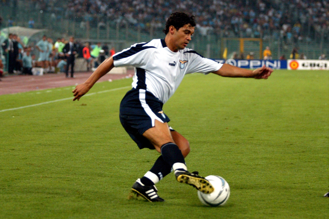Sergio Conceicao con la maglia della Lazio