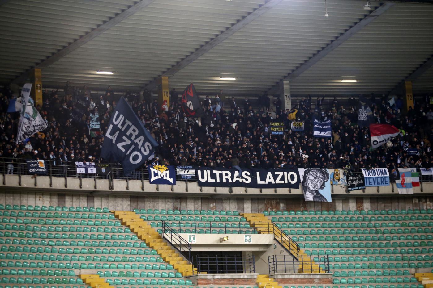 Tifosi della Lazio a Salerno: 415 biancocelesti anche in Romania per la Conference League