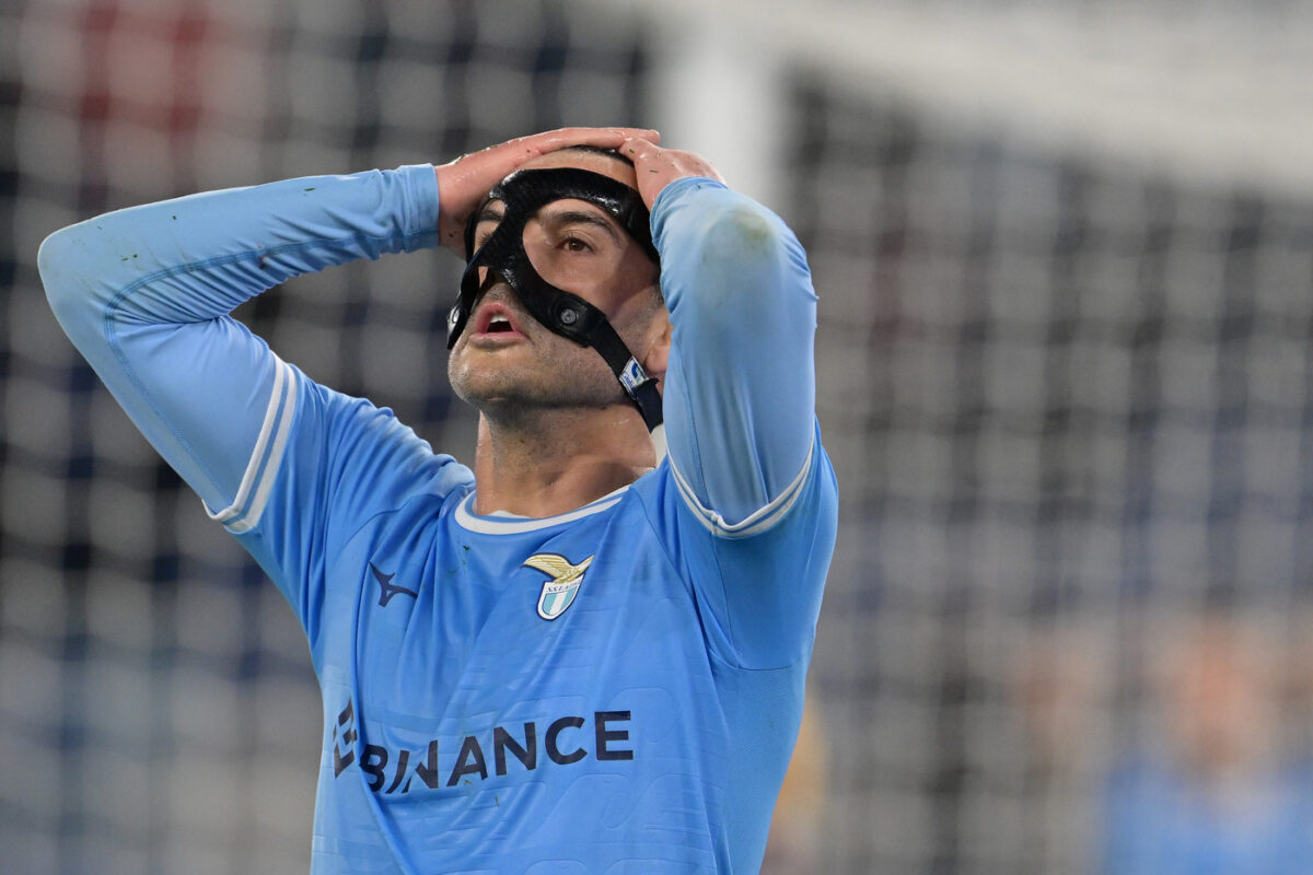 Pedro si dispera durante Lazio - Sampdoria