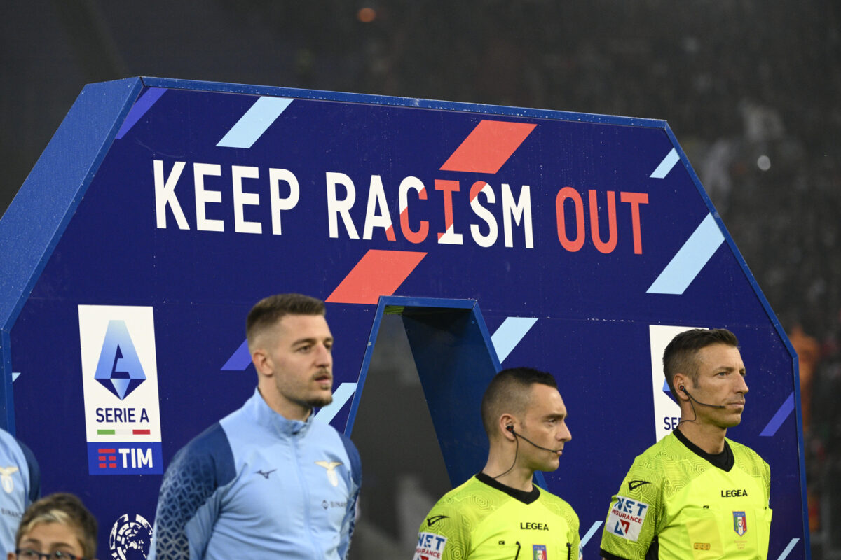 Il messaggio contro il razzismo della Lega Serie A
